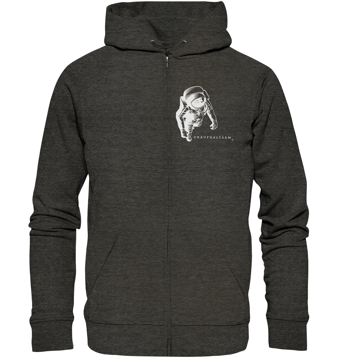 unaufhaltsam astronaut - Organic Zipper