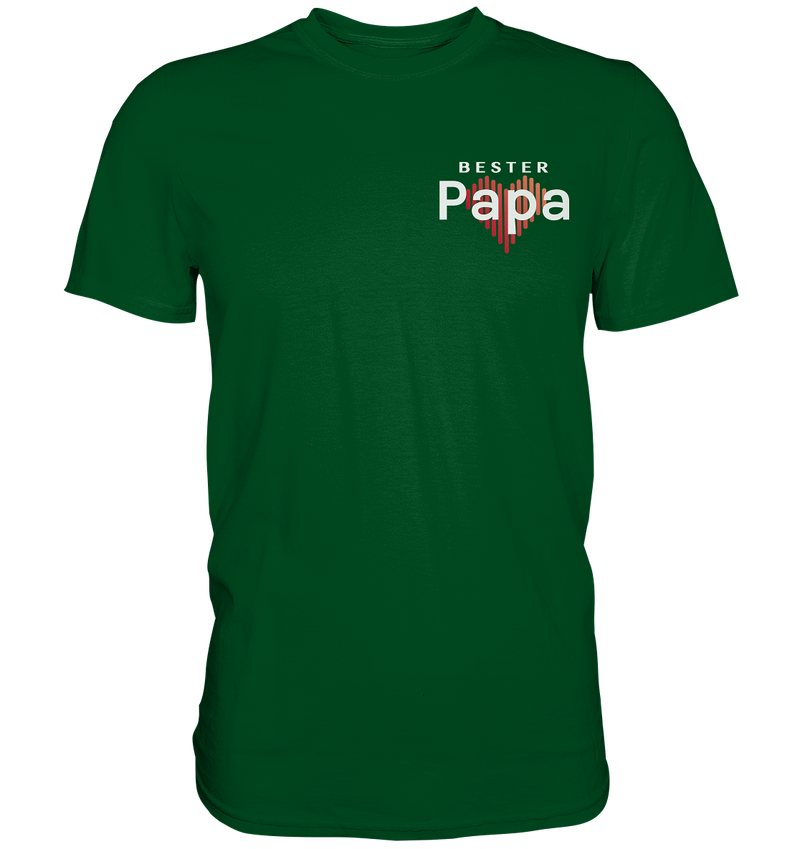 Best Dad with a Heart Shirt