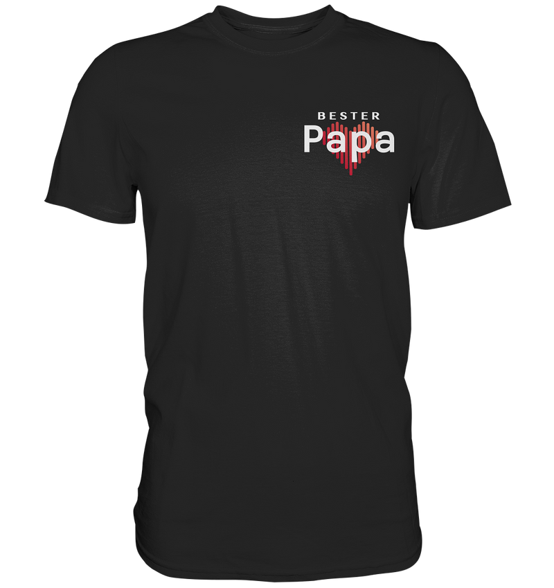 Best Dad with a Heart Shirt