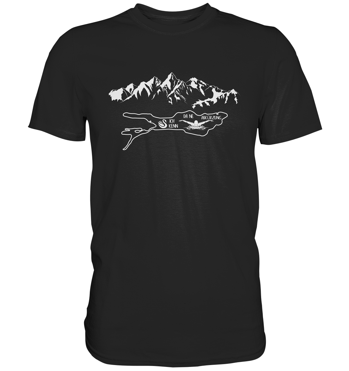 Lake Constance Mountain-Water Men's Shirt