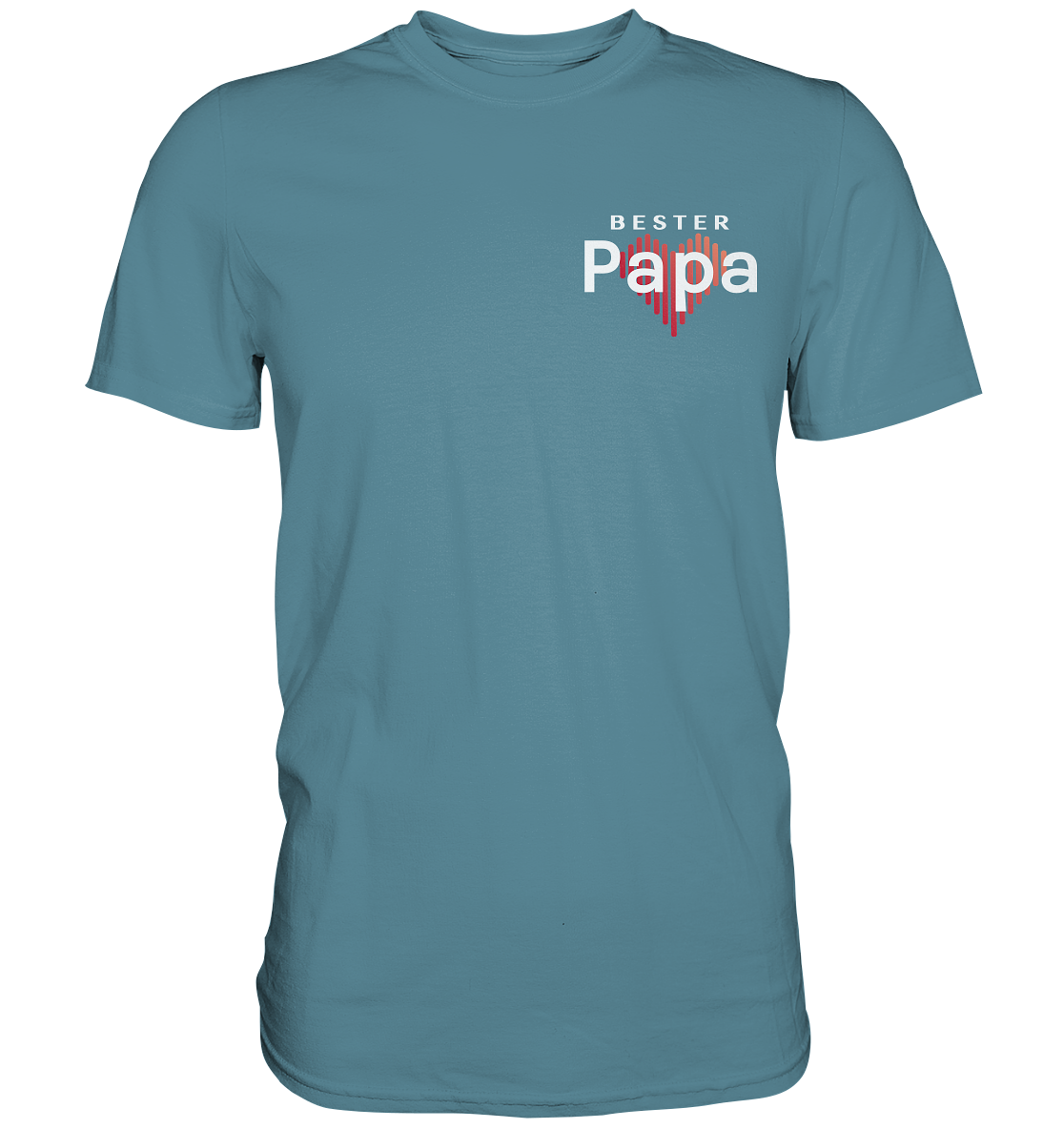 Best Dad with a Heart Shirt