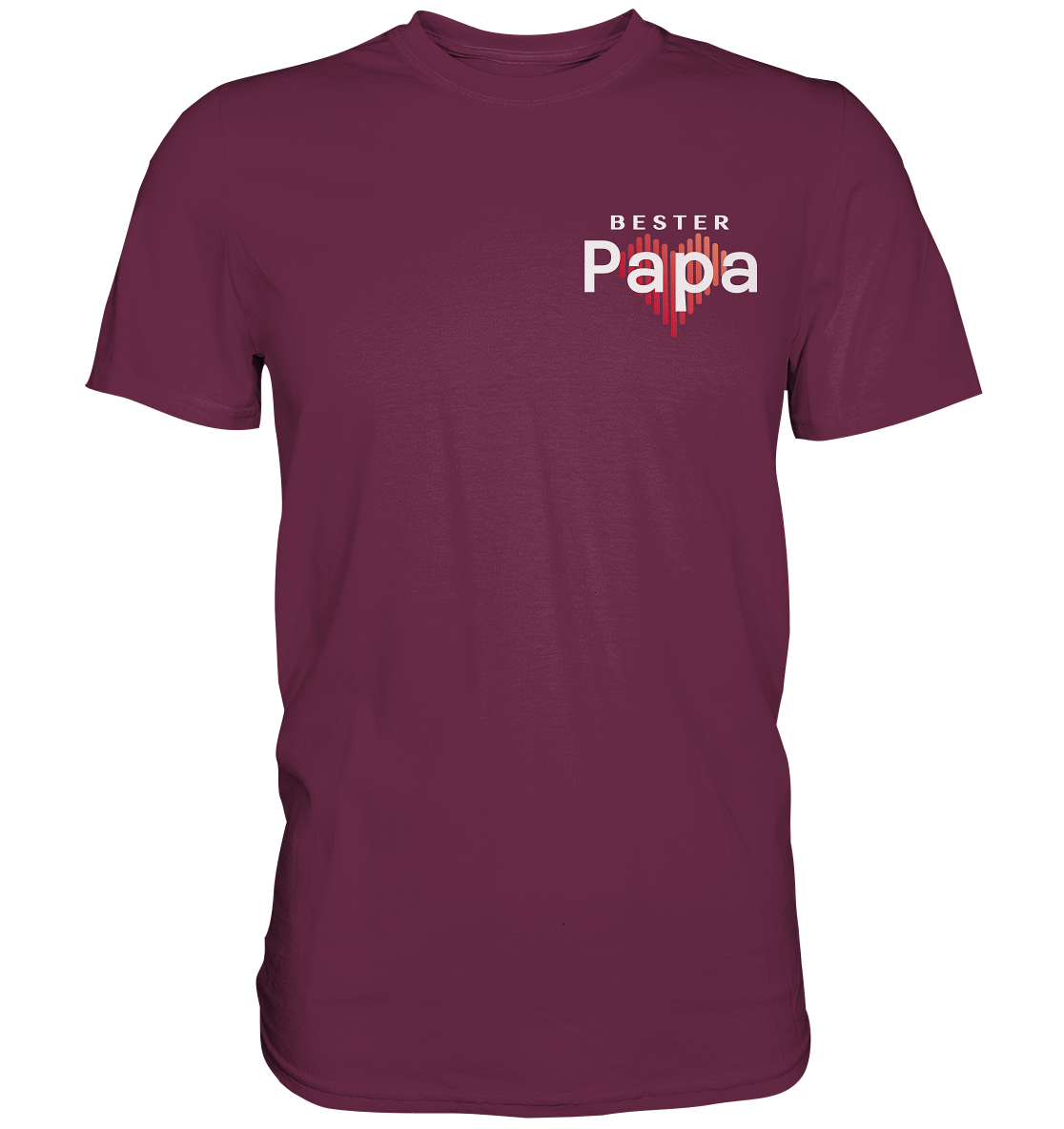 Best Dad with a Heart Shirt