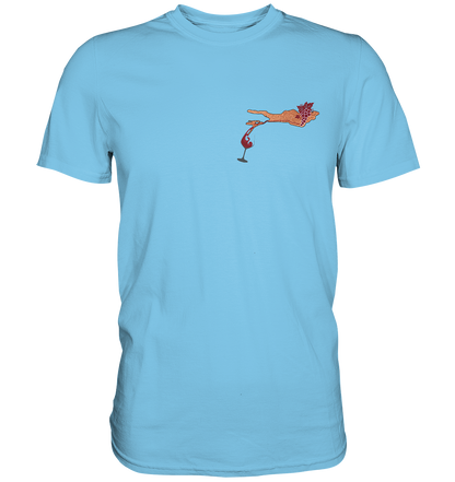 Lake Constance Wine Glass Men's T-Shirt