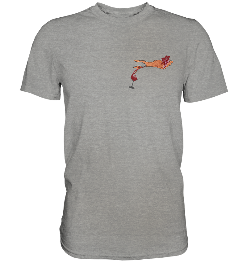 Lake Constance Wine Glass Men's T-Shirt