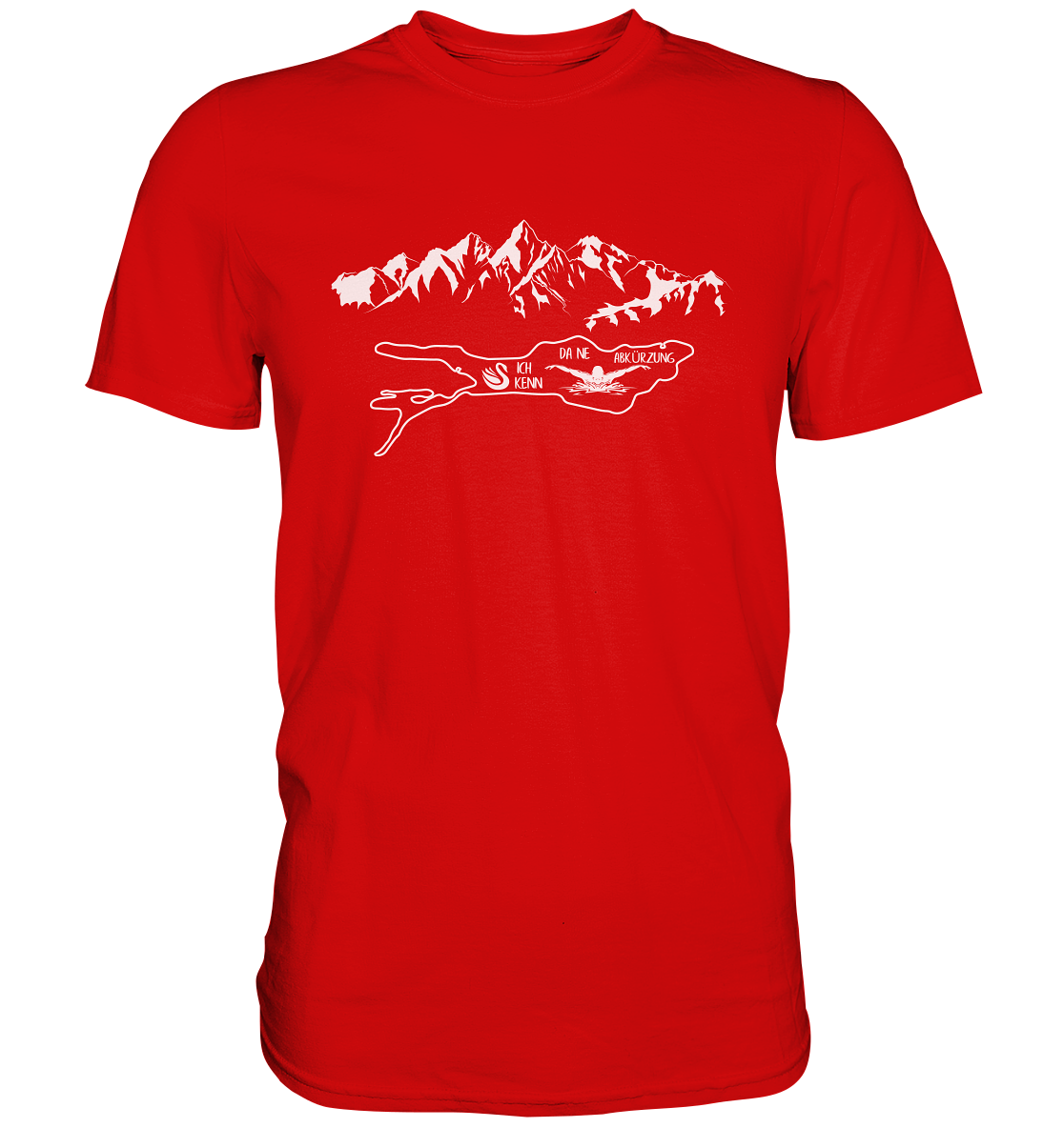 Lake Constance Mountain-Water Men's Shirt