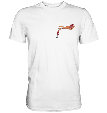 Lake Constance Wine Glass Men's T-Shirt