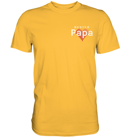 Best Dad with a Heart Shirt