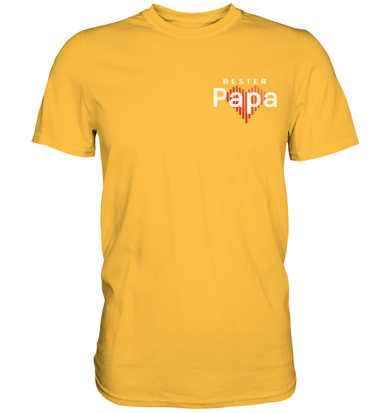 Best Dad with a Heart Shirt