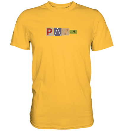 papa wanted - Premium Shirt