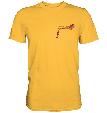 Lake Constance Wine Glass Men's T-Shirt