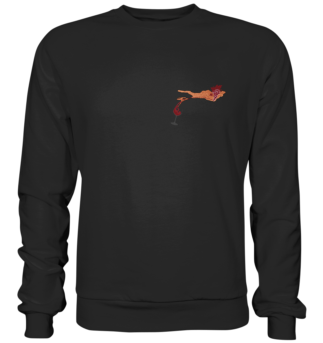 Wein Minimal - Premium Sweatshirt