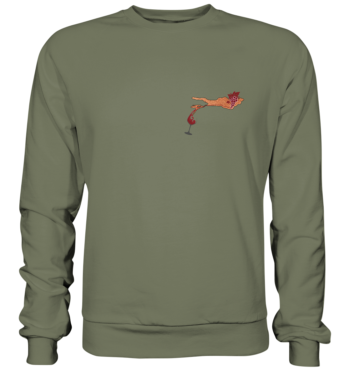 Wein Minimal - Premium Sweatshirt