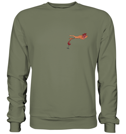 Wein Minimal - Premium Sweatshirt