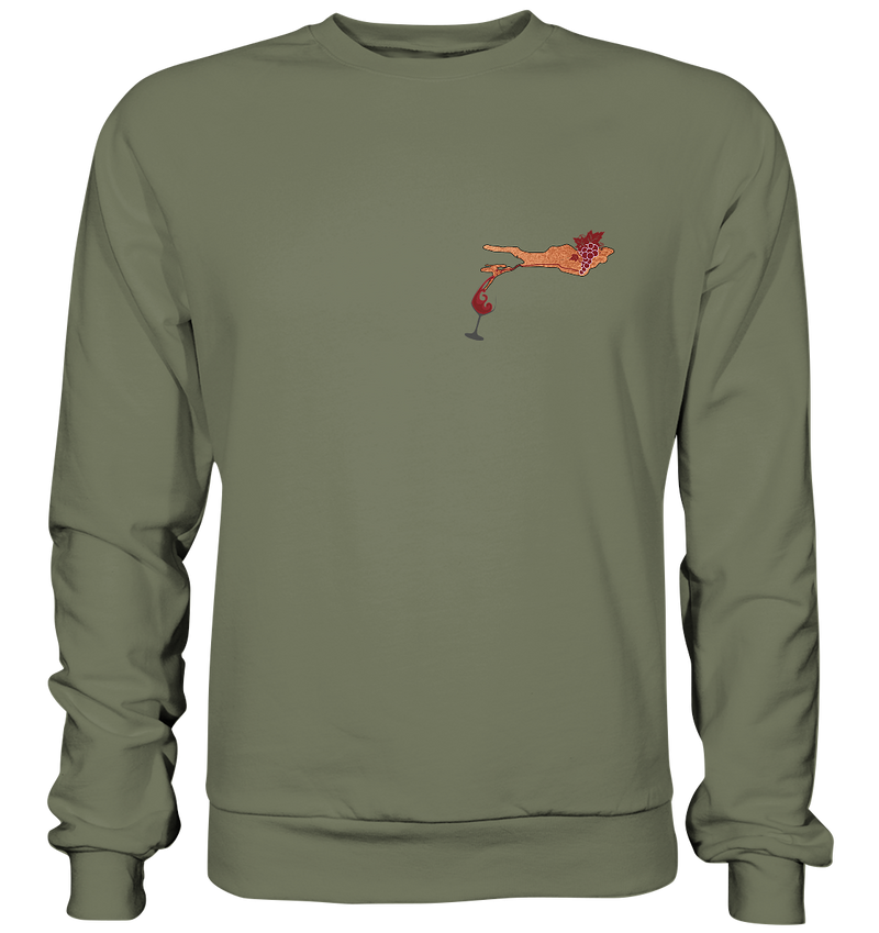 Wein Minimal - Premium Sweatshirt