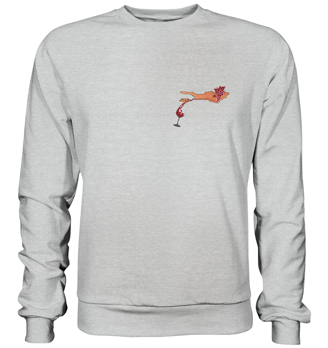 Wein Minimal - Premium Sweatshirt