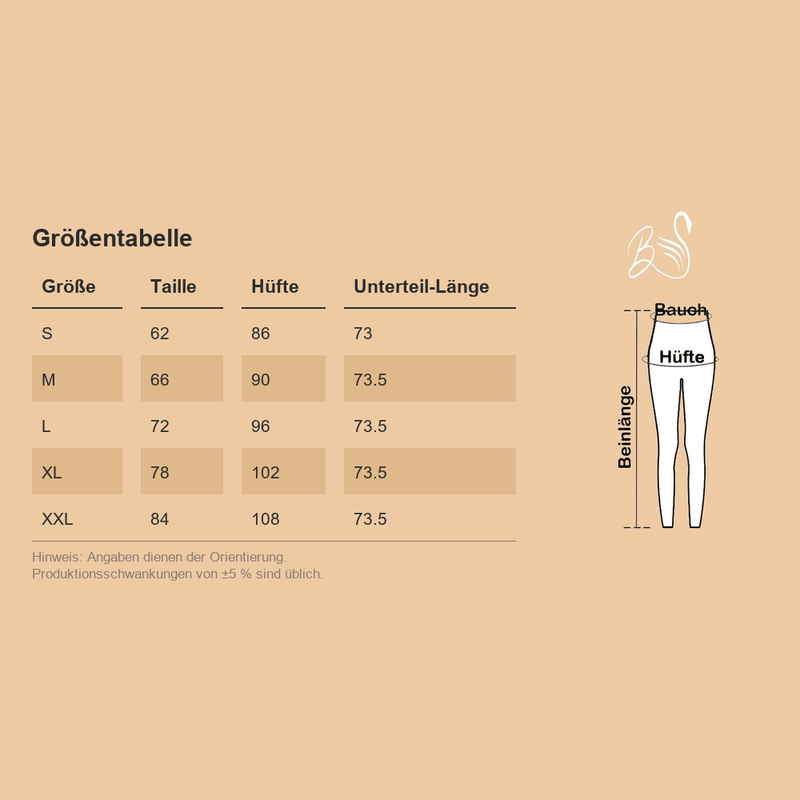 Größentabelle