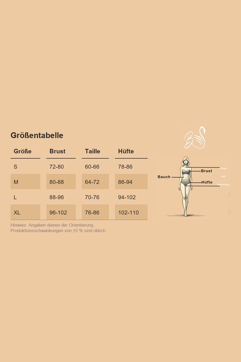 Größentabelle