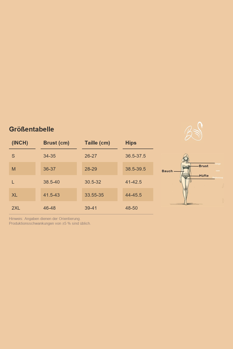 Größentabelle