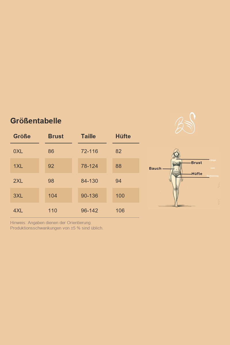 Größentabelle