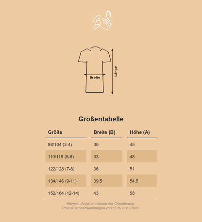 Größentabelle