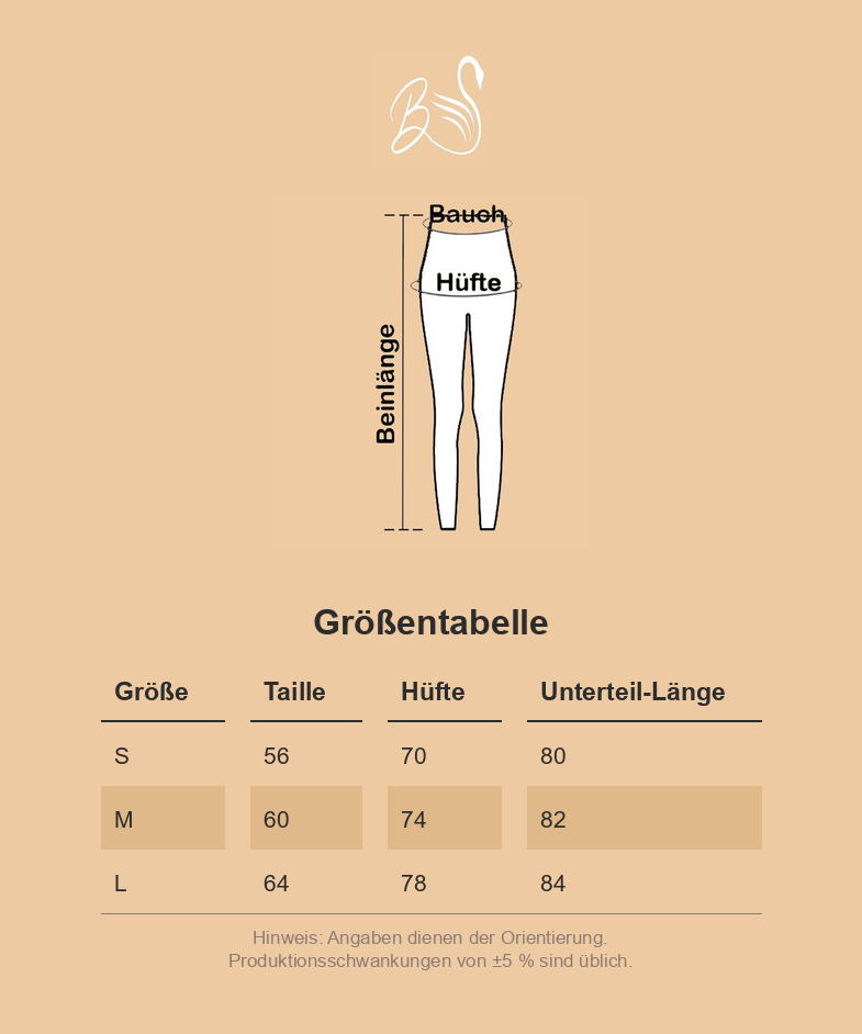 Größentabelle