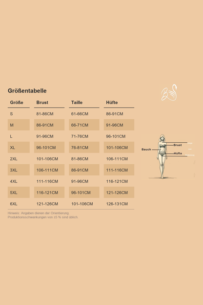 Größentabelle