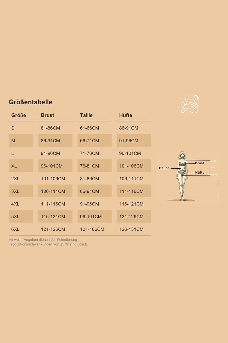 Größentabelle