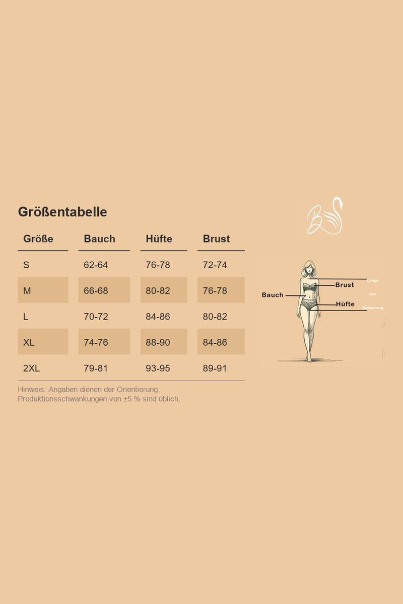 Größentabelle