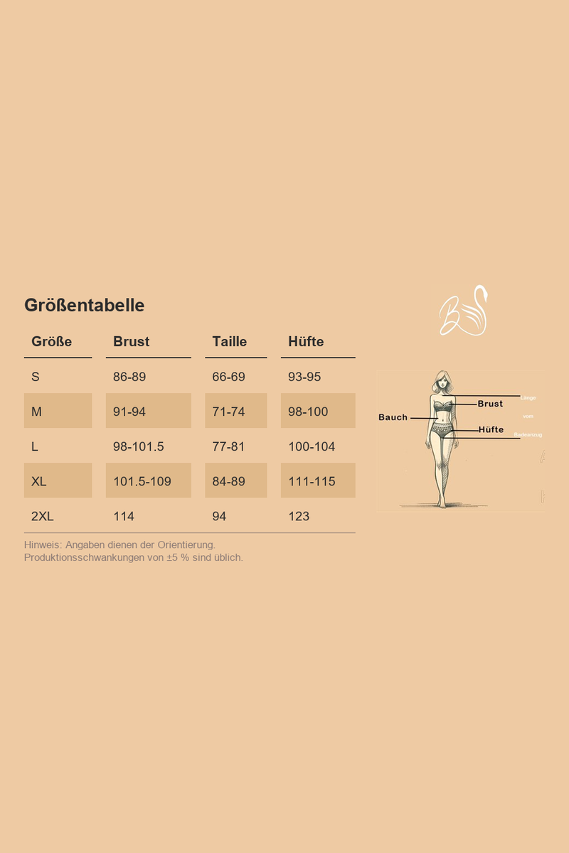 Größentabelle