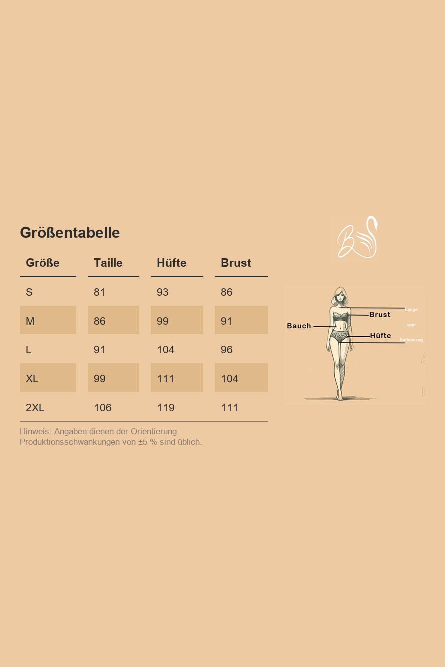 Größentabelle