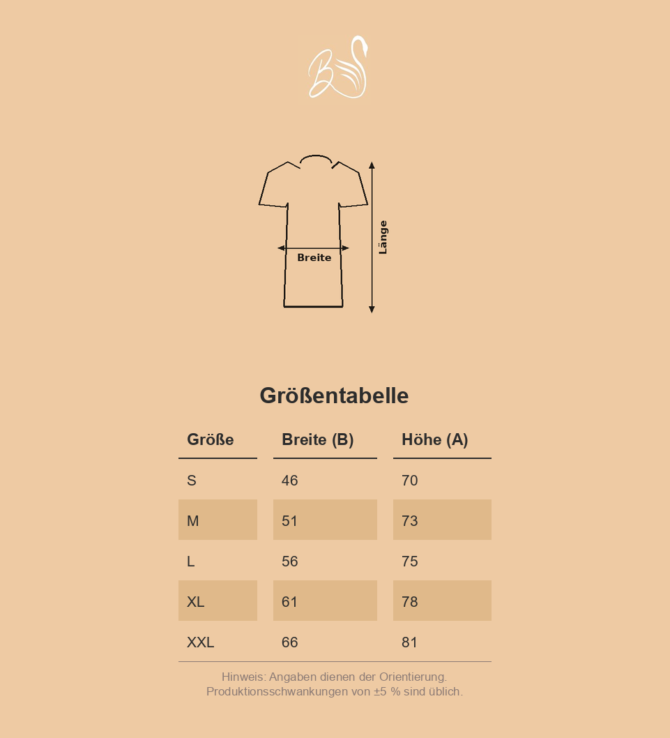 Größentabelle