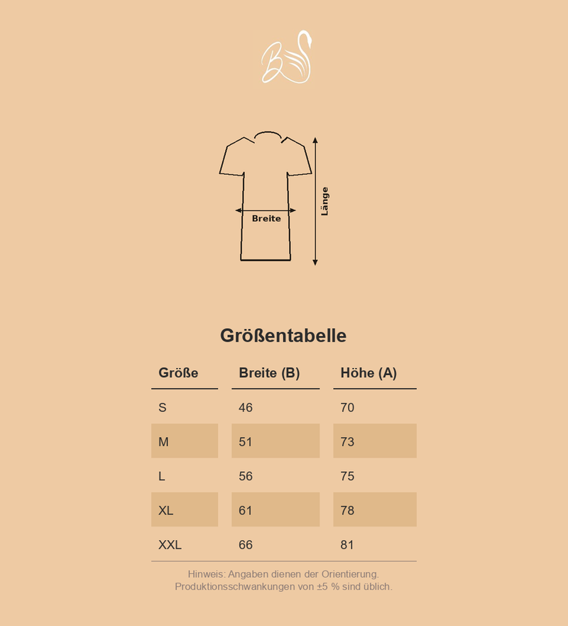 Größentabelle