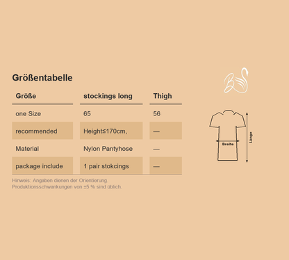 Größentabelle