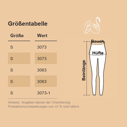 Größentabelle