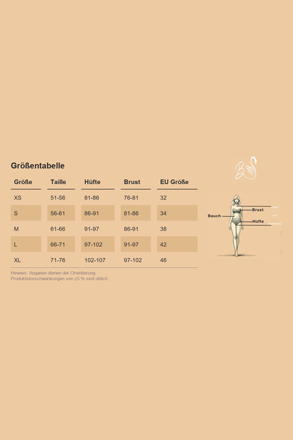 Größentabelle