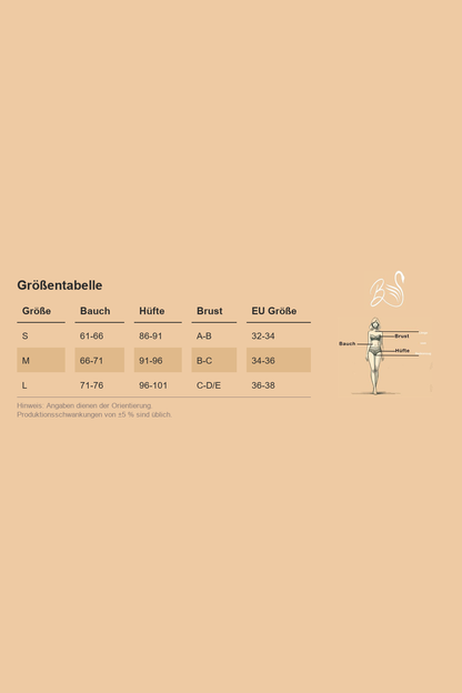 Größentabelle
