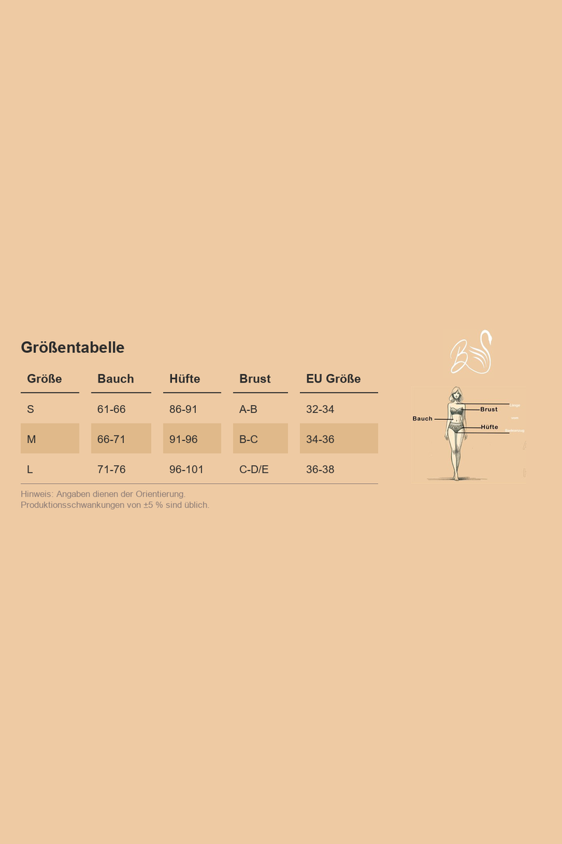 Größentabelle