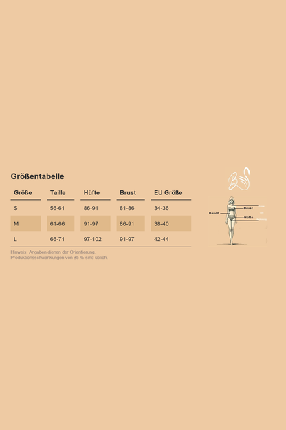 Größentabelle