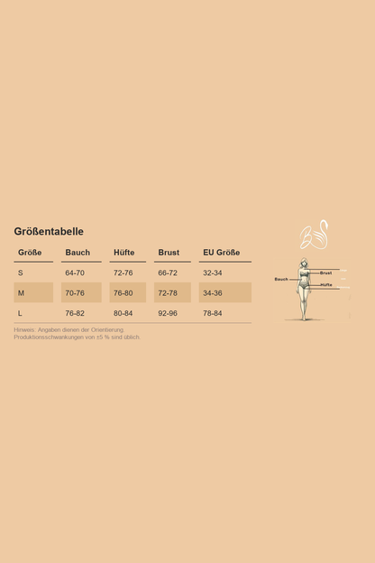 Größentabelle