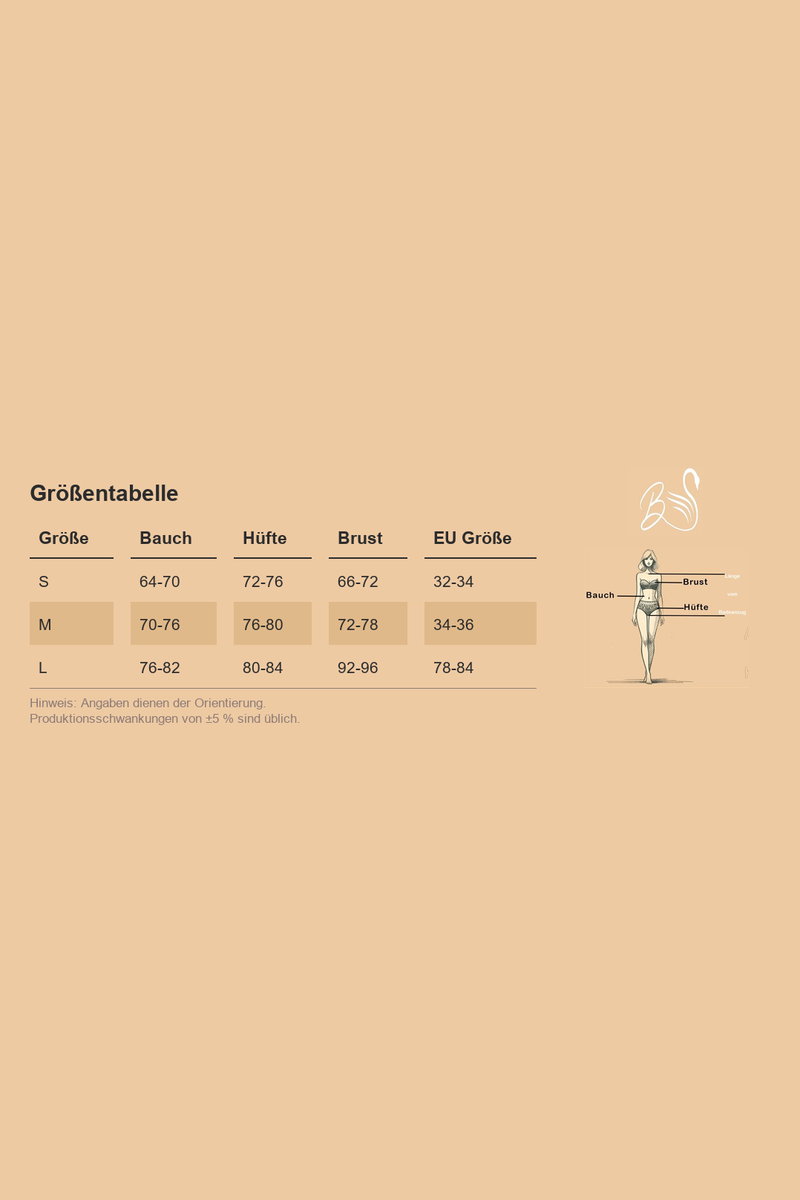 Größentabelle