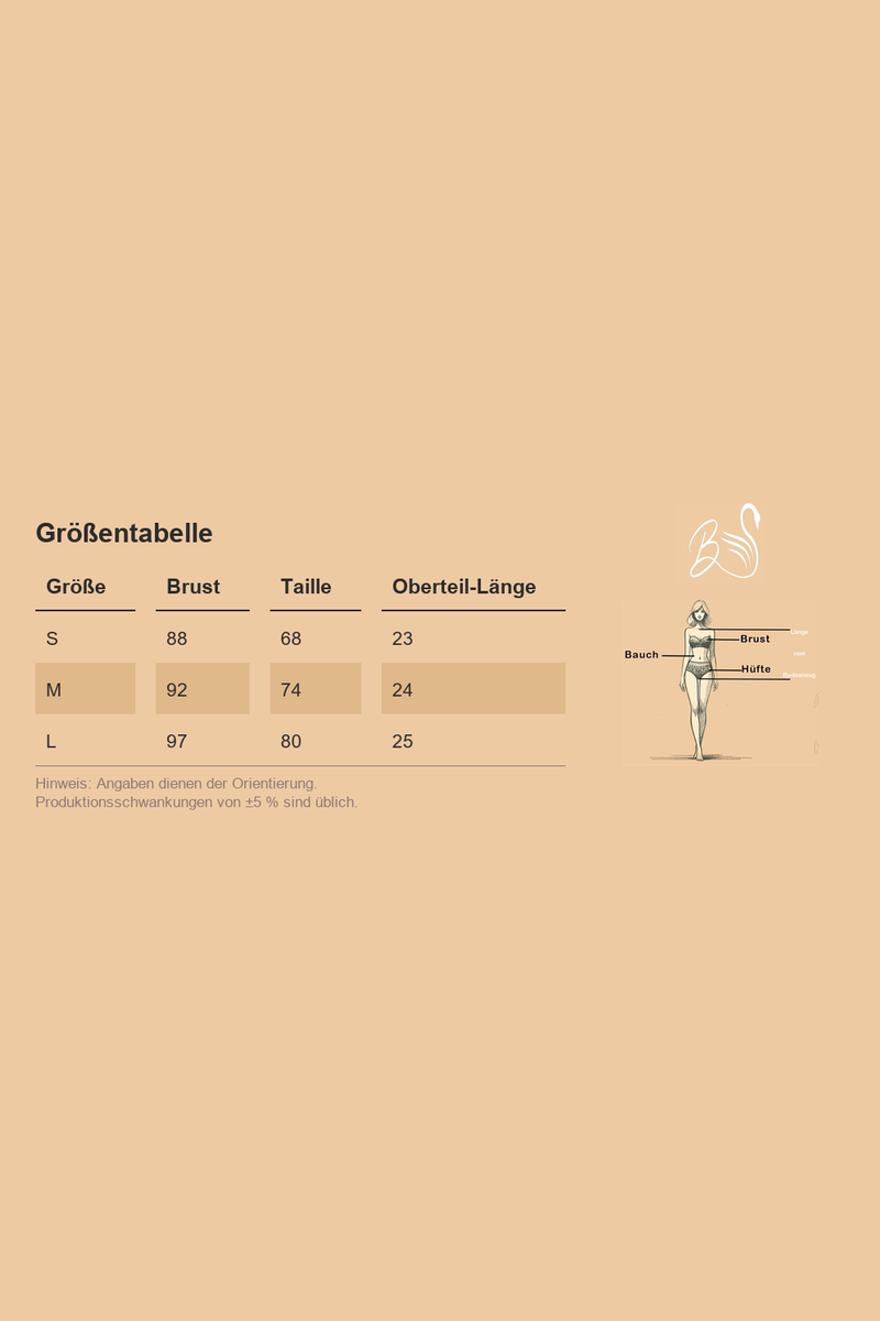 Größentabelle