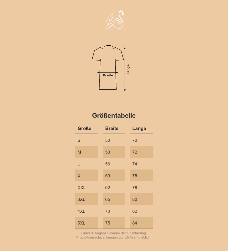 Größentabelle