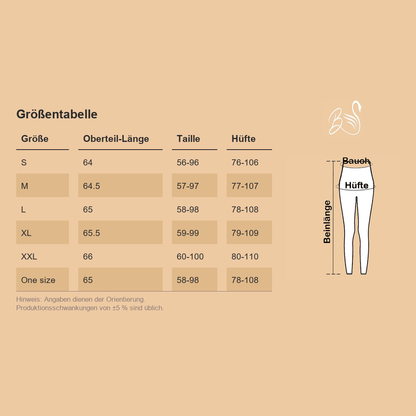 Größentabelle