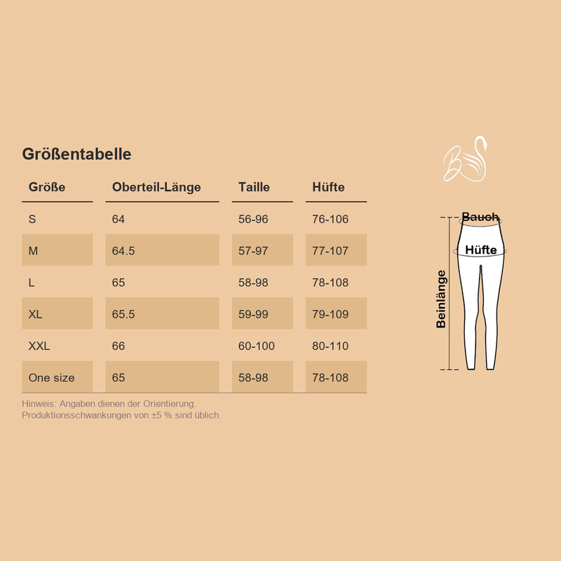 Größentabelle