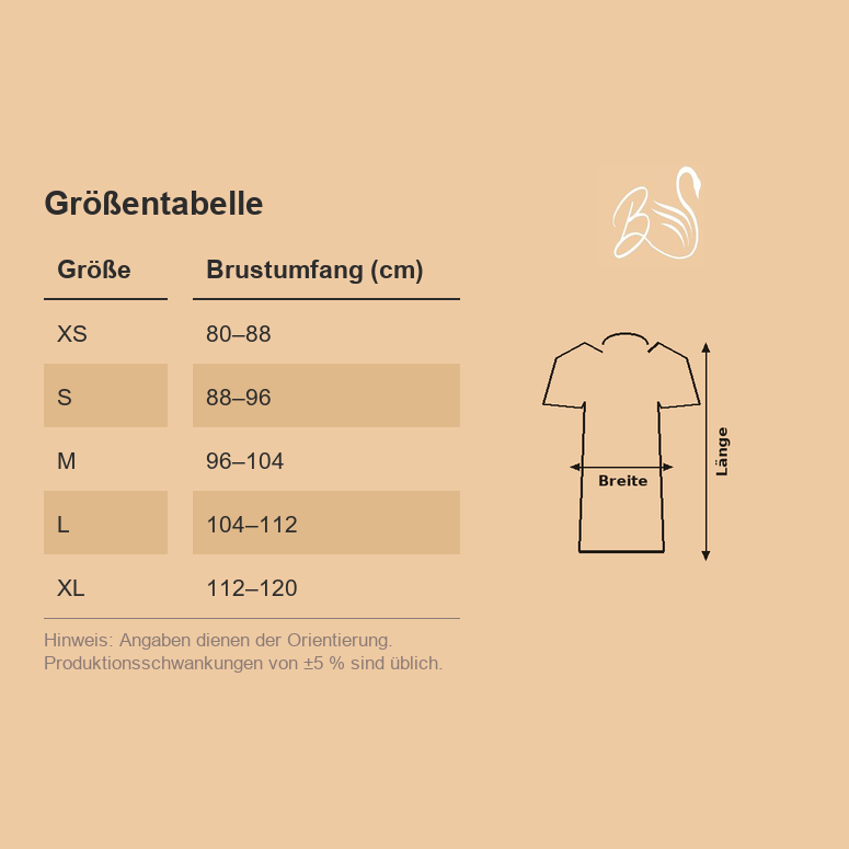 Größentabelle
