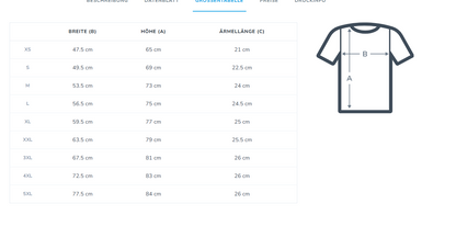 Men's Lake Constance Blue T-Shirt as a Seam