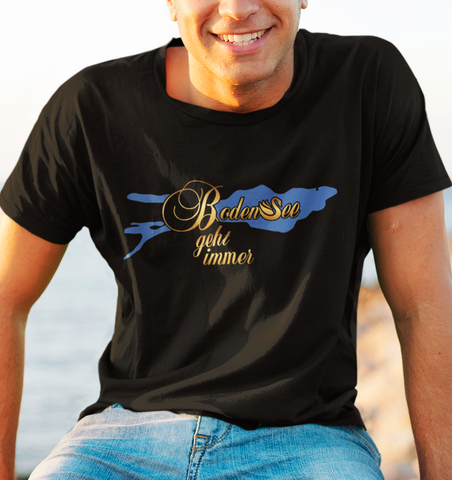 front damen tshirt schwan gold - Premium Shirt