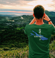 Rückseite Heimatsee Bodensee T Shirt Herren