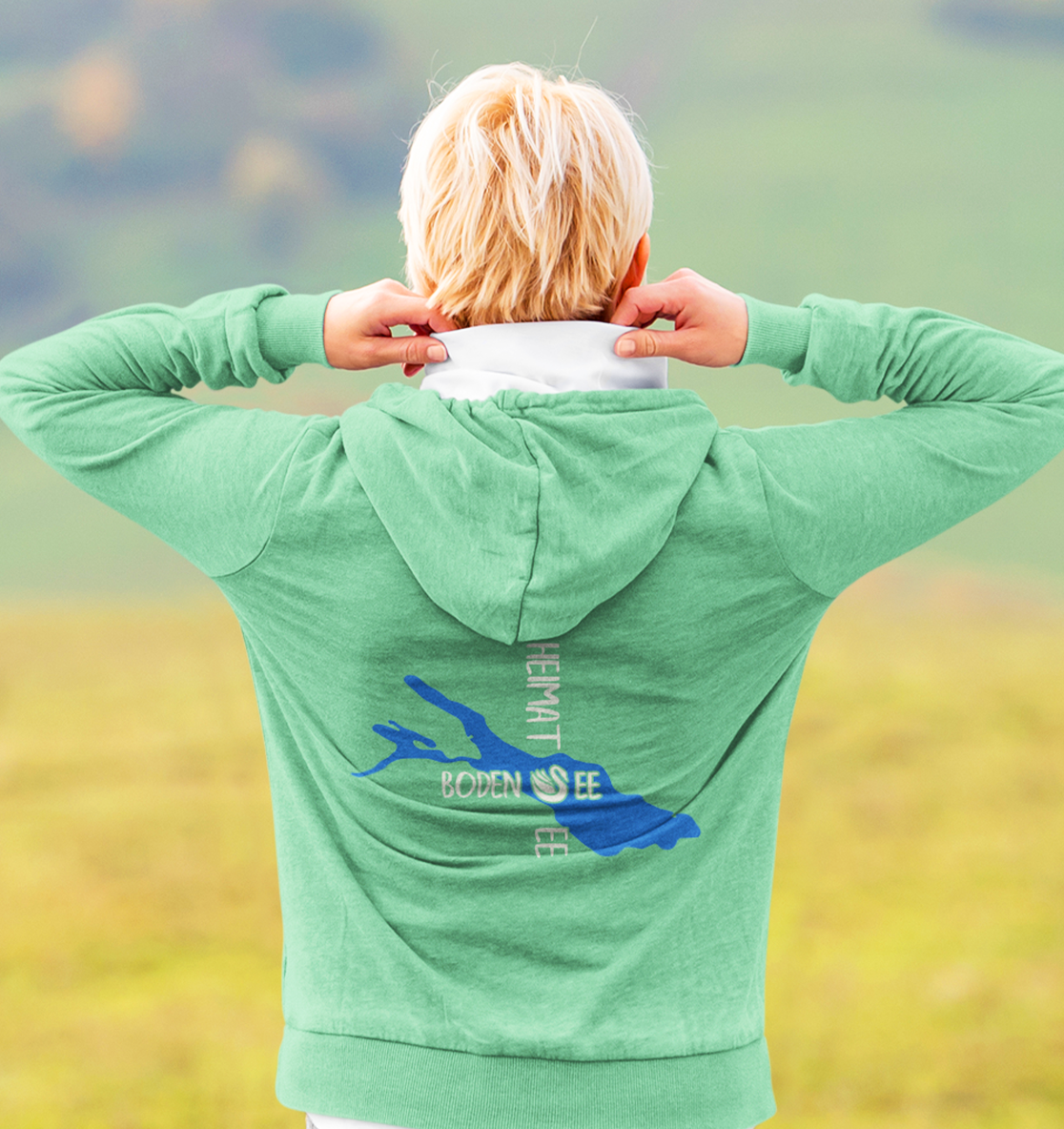 hoodie heimatsee bodensee - Organic Hoodie