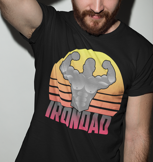 Iron Dad Papa T-Shirt